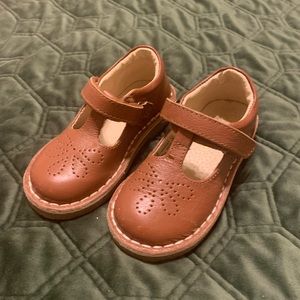 Mini Boden Toddler Girl Mary Jane Brown Shoe size 25 - size 9